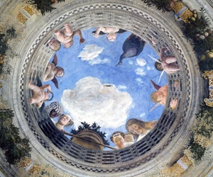 Andrea Mantegna Camera Picta Part. Soffitto Bis Oculo Low