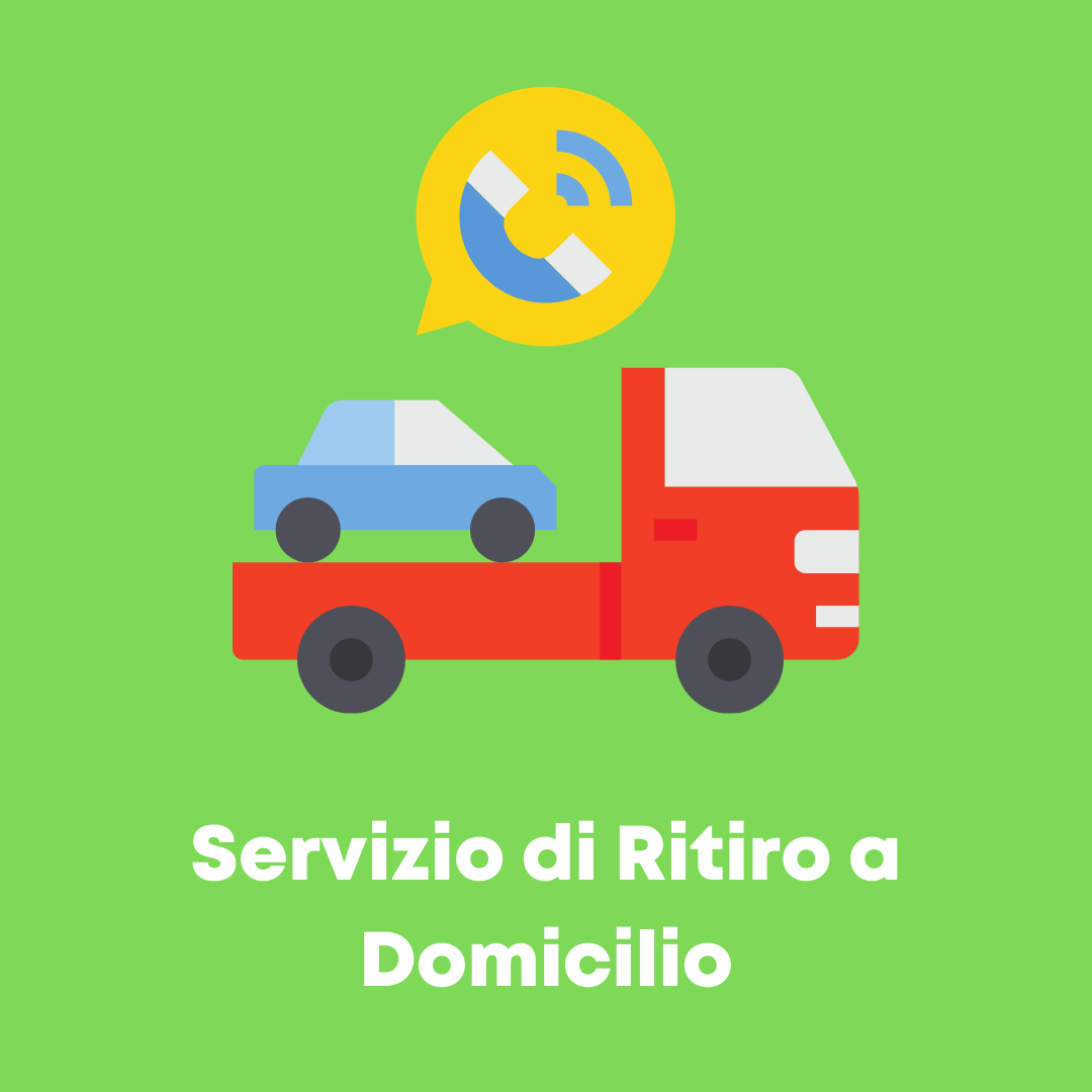 servizio di ritiro a domicilio